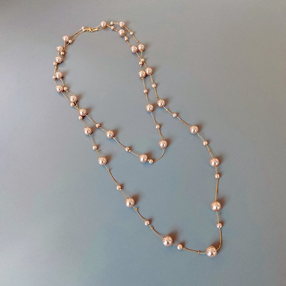 GOLICC multi-layer pearl necklace - Picture 8 of 10